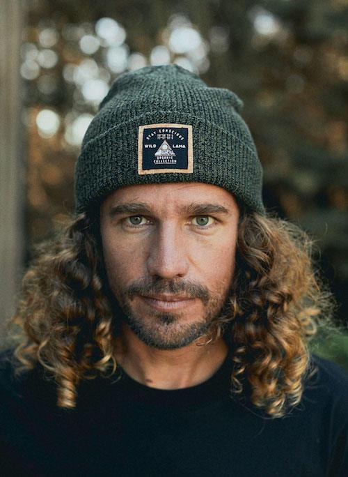 Organic Cotton Urban Olive Green Beanie