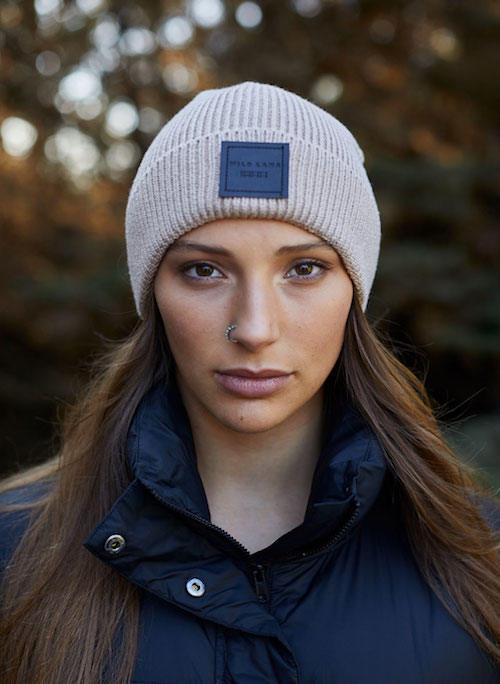 100% Recycled Essential Beige Beanie