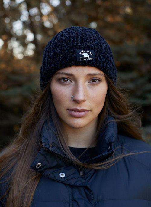 Beanie Velvet Black