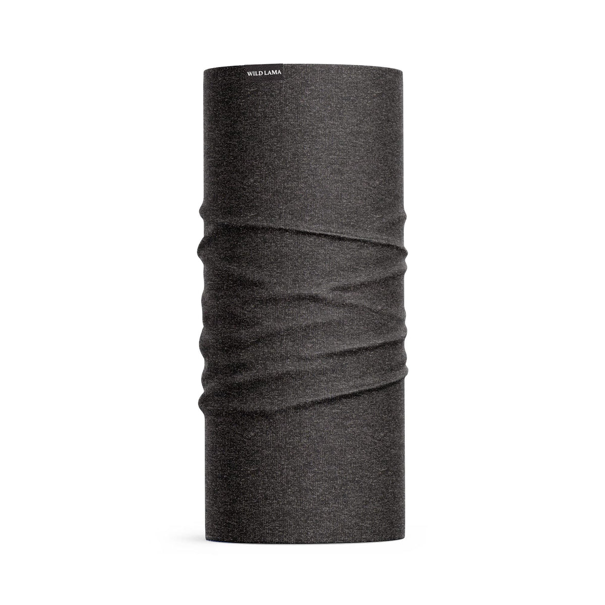 Merino Wrap Black Melange