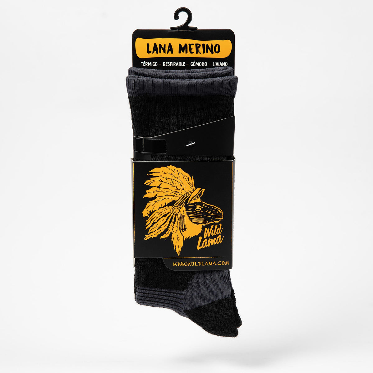 Merino Wool Socks Women - Black