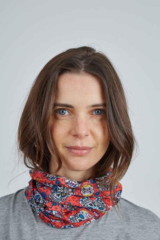 Floral Skulls Wrap