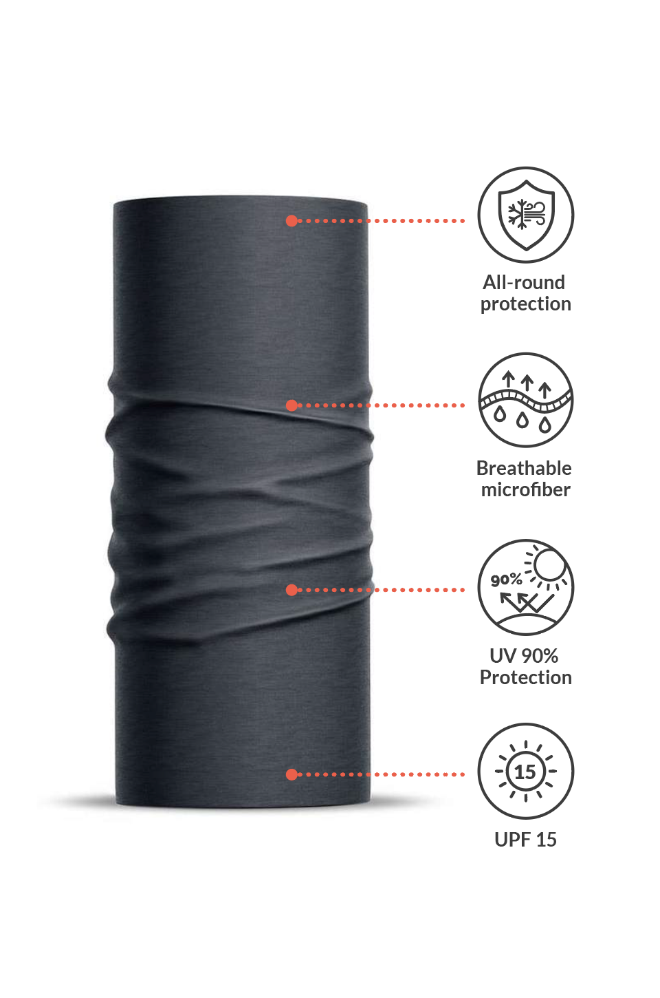 Red Tribal Wrap
