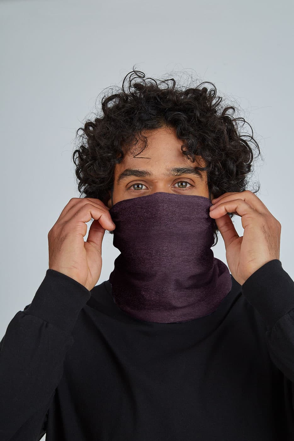 Merino Wrap Maroon