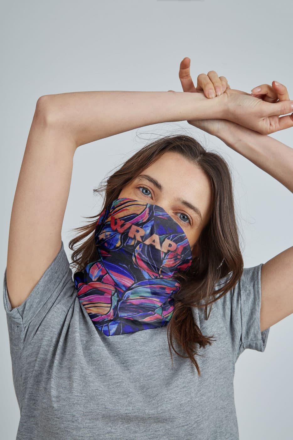 Neon Tropical Wrap