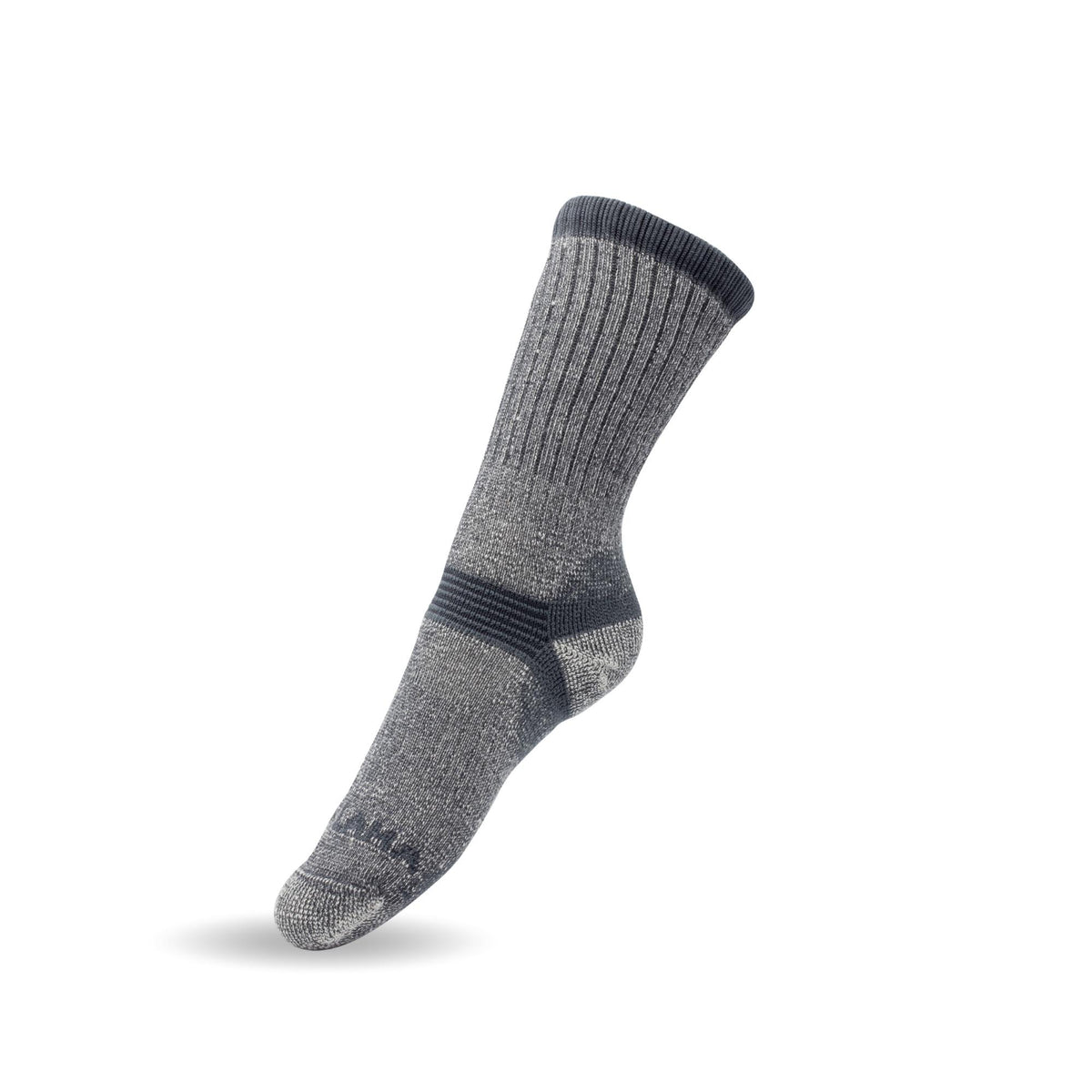 Merino Wool Socks Men - Black & Dark Gray